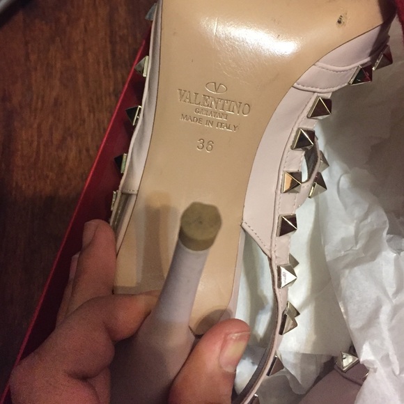 Valentino Rockstud matte pale pink - Picture 4 of 4