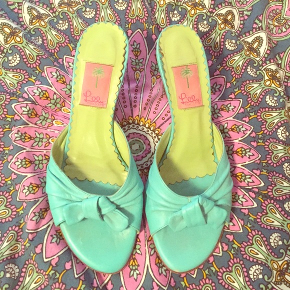 Lilly Pulitzer Wedge Sandals