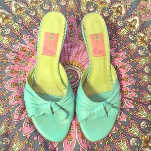 Lilly Pulitzer Wedge Sandals