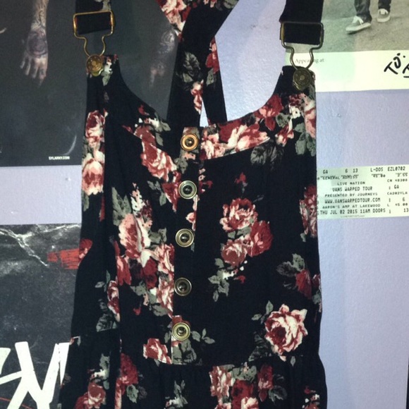 Floral print dress