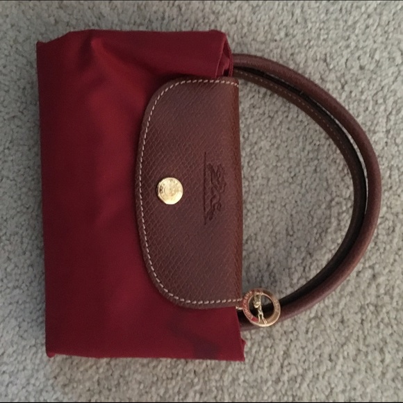Red Longchamp Tote