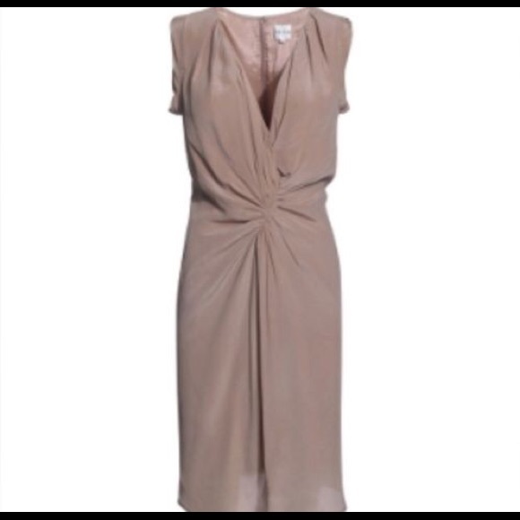 Reiss Grace dress, in Mocha. Brand new. 100% silk.