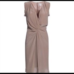 Reiss Grace dress, in Mocha. Brand new. 100% silk.