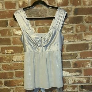 Silver Sequin Top