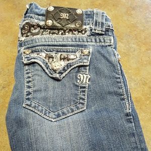 Sequined Miss Me Jeans