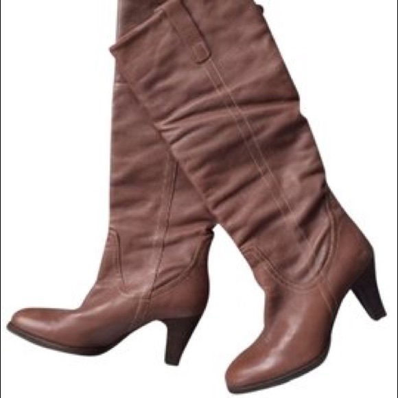Via Spiga Brown Leather Boots