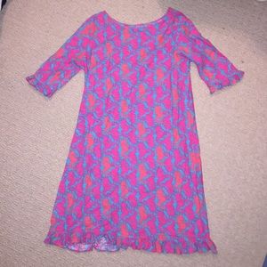 Lilly Pulitzer Girl's Seahorse Cotton Dress
