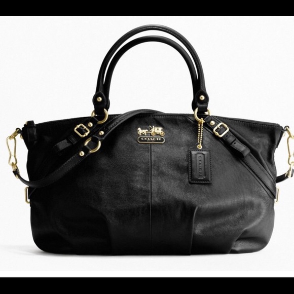 Coach Madison Leather ExtraLarge Sophia Satchel ❤️