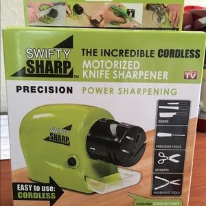Swifty sharp knife sharpener