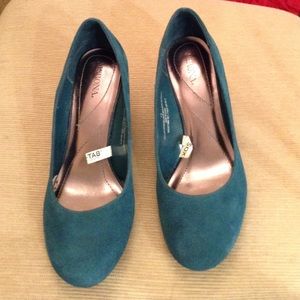 Wedge shoes. Worn twice!