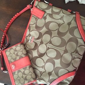 *Authentic* Coach Purse with Wallet