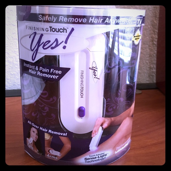 Finishing touch "yes" hair remover