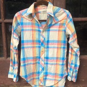 Womens Stetson button up w/ pearl buttons