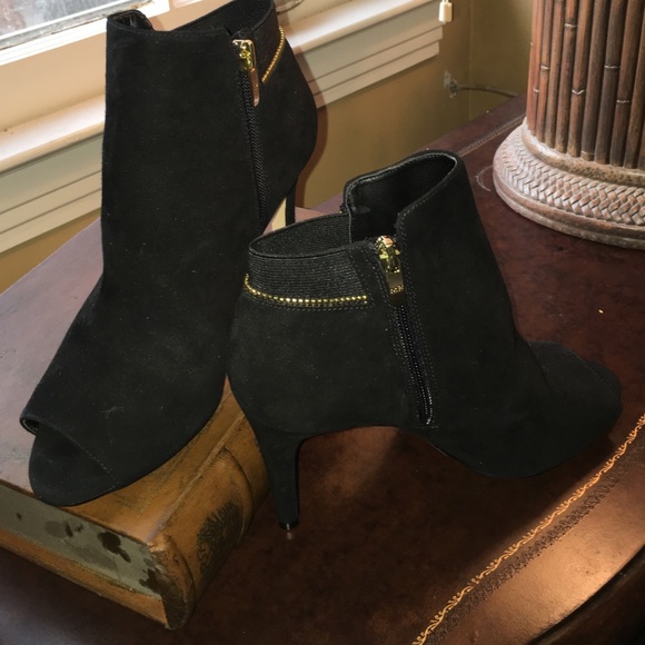 Marc Fisher Shoes - Marc Fisher Peep Toe Booties