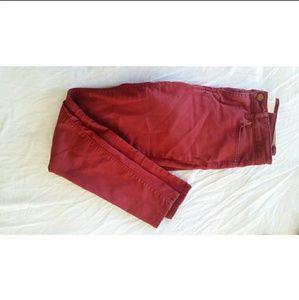 Trade for pbabb!! Zara wine red jeans.