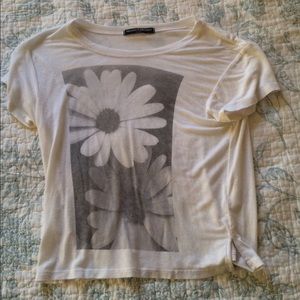 Brandy Melville daisy crop top