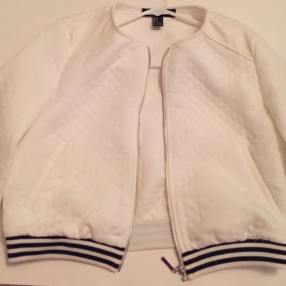 Forever 21 sporty bomber jacket