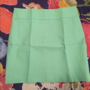 J.Crew Mint Green Mini Skirt, NWT, Never Been Worn