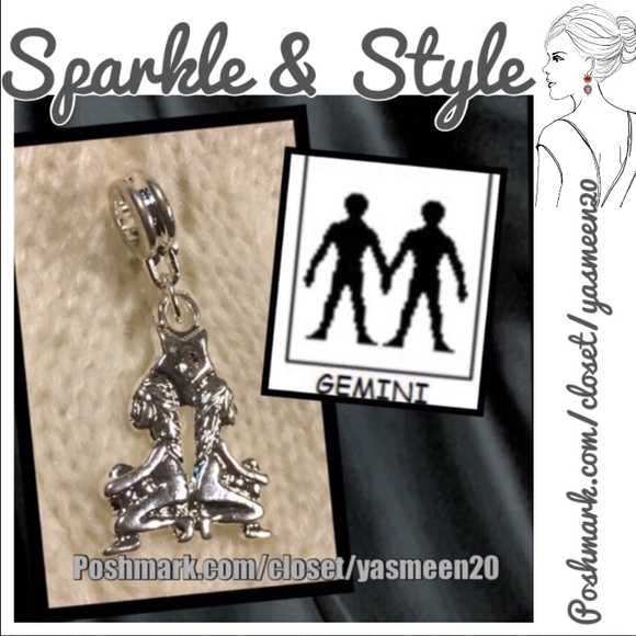 Gemini bracelet charm 🌟