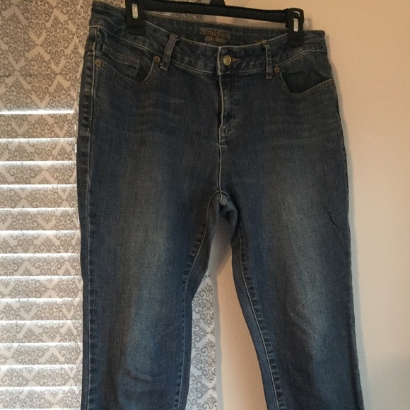 Vera Wang capri jeans