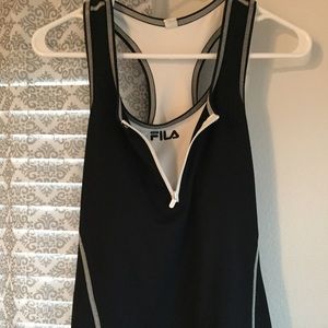 Workout top with built in sports bra