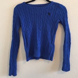 Blue Abercrombie sweater!!