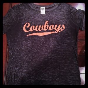 Oklahoma State Cowboys VS pink top
