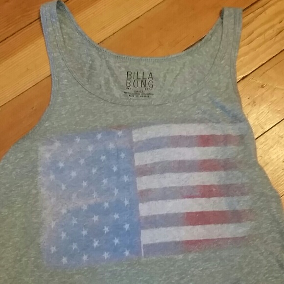 Billabong Vintage American Flag Tank - Picture 3 of 3