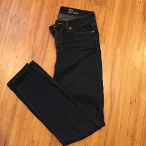 J. Crew toothpick ankle sz 27