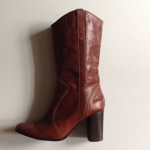 Calypso St. Barths western heeled boot. Size 37.5