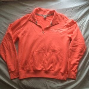 PINK half zip hoodie