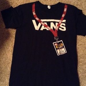 Vans authentic warped tour shirt