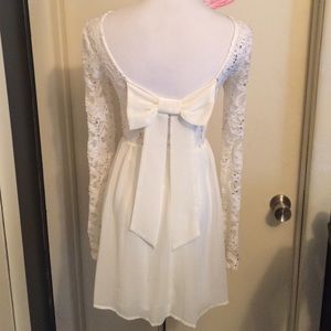 WINDSOR Sequined, Lace Dress