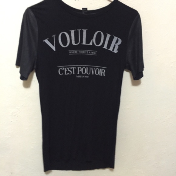 Vouloir shirt; f21 very comfortable