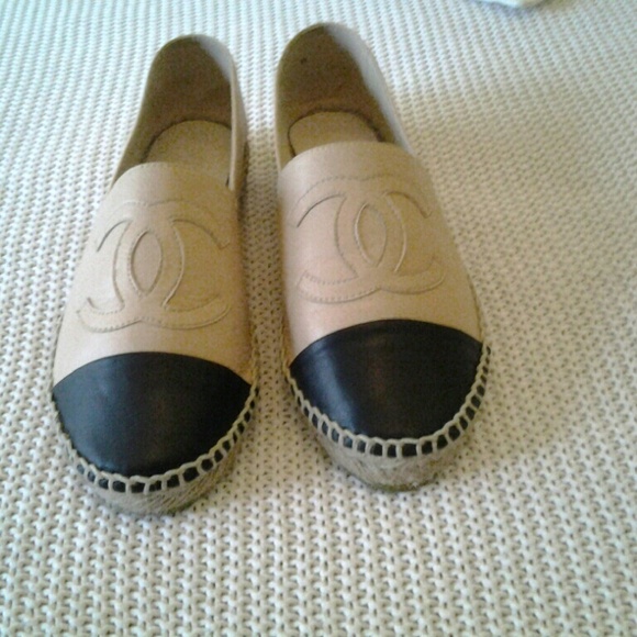 CHANEL Shoes - CHANEL ESPADRILLE  FLATS