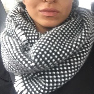 Ann Taylor infinity scarf, comfy warm