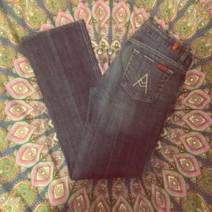 7 For All Man Kind A-Pocket Jeans