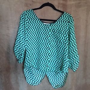 Chevron Blouse