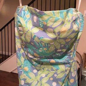 Lily Pulitzer strapless dress