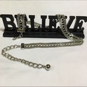 Chain link belt