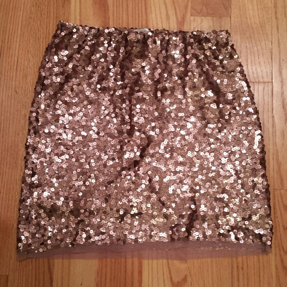 Lauren Conrad sequin mini skirt