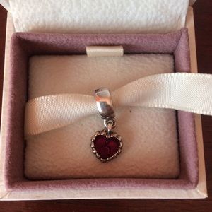 Pandora Forever Charm (Fuschia Enamel)
