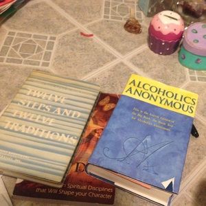 AA & 12 steps & 12 traditions bundle