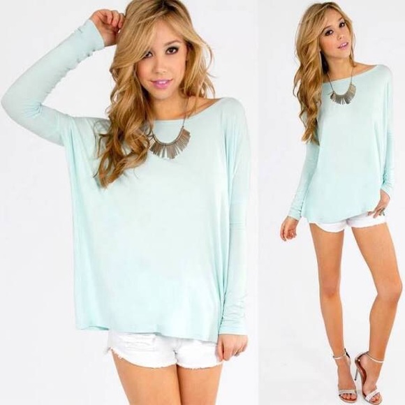 Mint Piko top