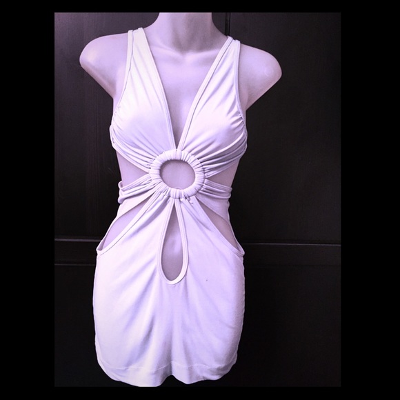 🎉Strappy cutout bondage bodycon dress