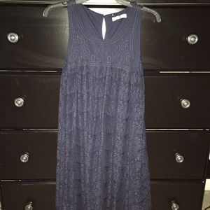 Navy blue dress