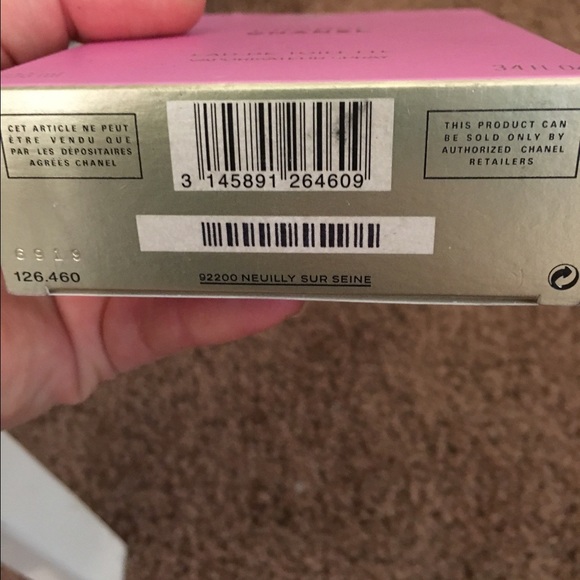 Chanel "Chance" Eau De Toilette.