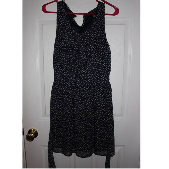 Navy blue dress