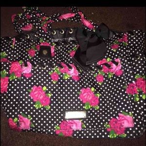 Betsy Johnson diaper bag