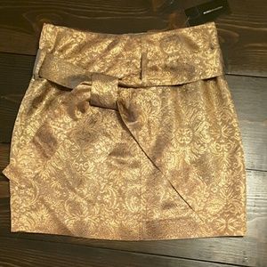 BCBG Maxazria Gold Skirt